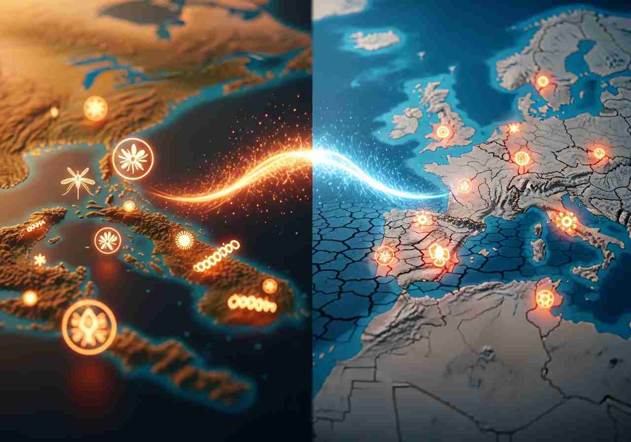 Climate Change Spreads Tropical Diseases to New Regions